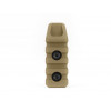 CRC 9004 рейка Пікатінні на 4 слоти із кріпленням M-LOK Coyote Tan